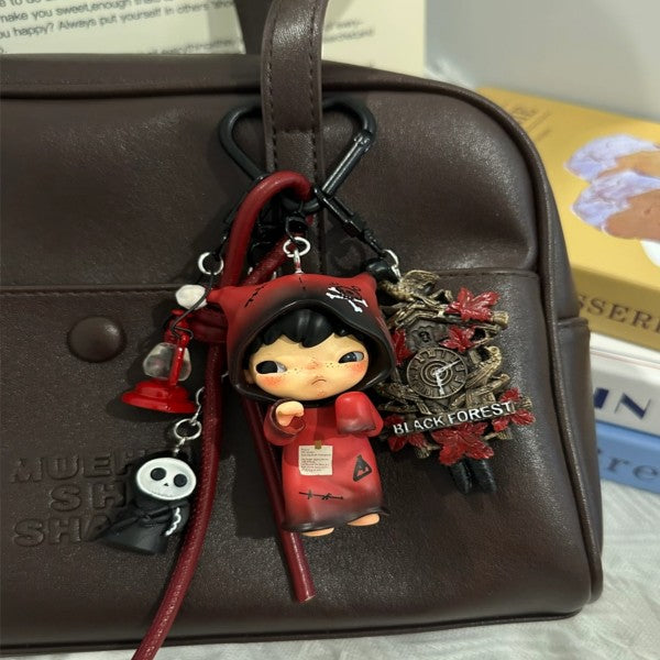 Handmade popmart figures Bag Keychain
