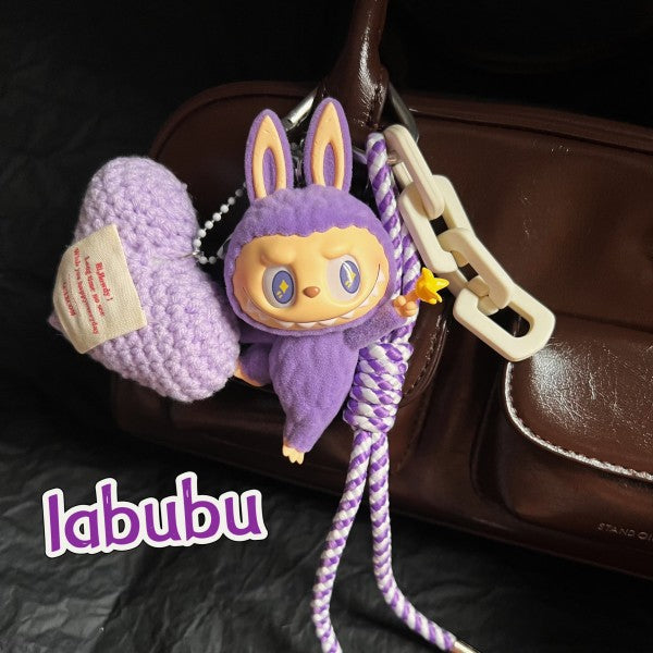 Handmade popmart figures Bag Keychain