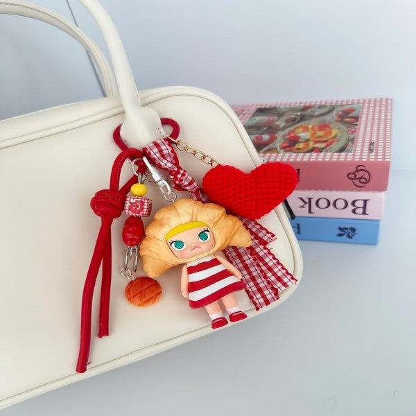 Handmade popmart figures Bag Keychain