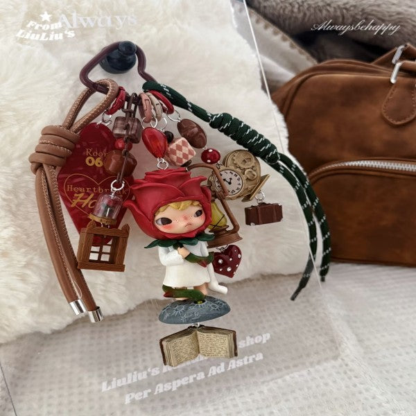 Handmade popmart figures Bag Keychain